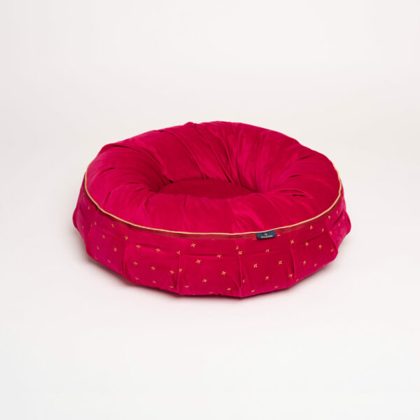 Hampton Ring - Ruby, pet bed, dog bed, donut bed