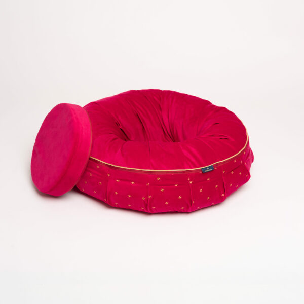 Hampton Ring - Ruby, pet bed, dog bed, donut bed
