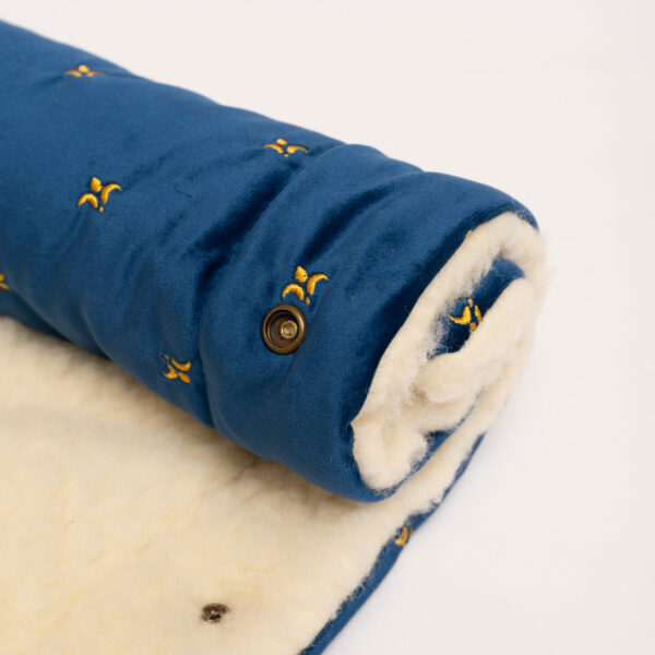 Merino Blanket - Royal Blue, pet bed