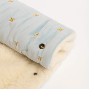 Merino Blanket - Sky blue, pet bed
