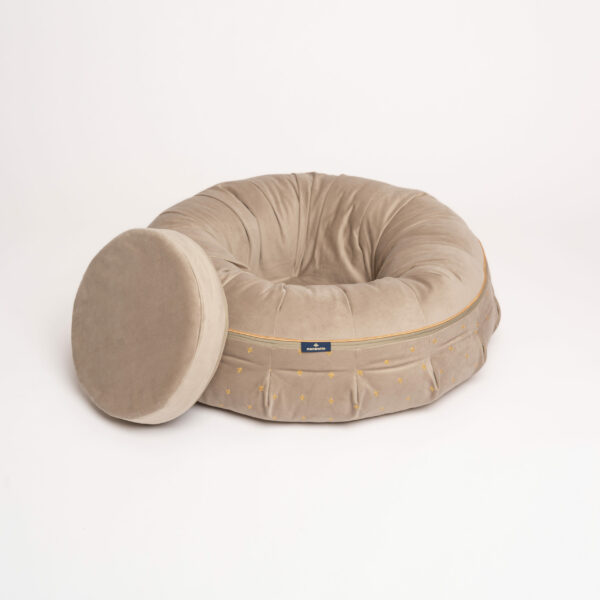 Hampton Ring – Sandstone, pet bed, dog bed, dog donut
